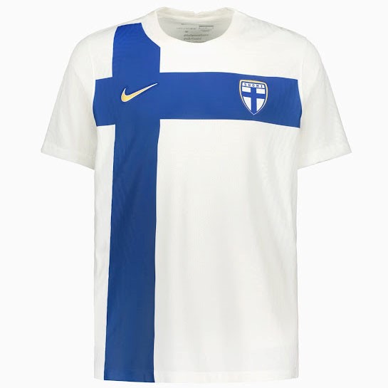 Tailandia Camiseta Finlandia Replica Primera Ropa 2022/23 Blanco